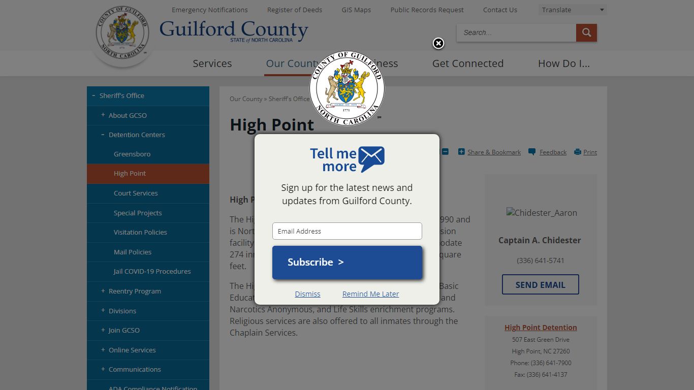 High Point | Guilford County, NC